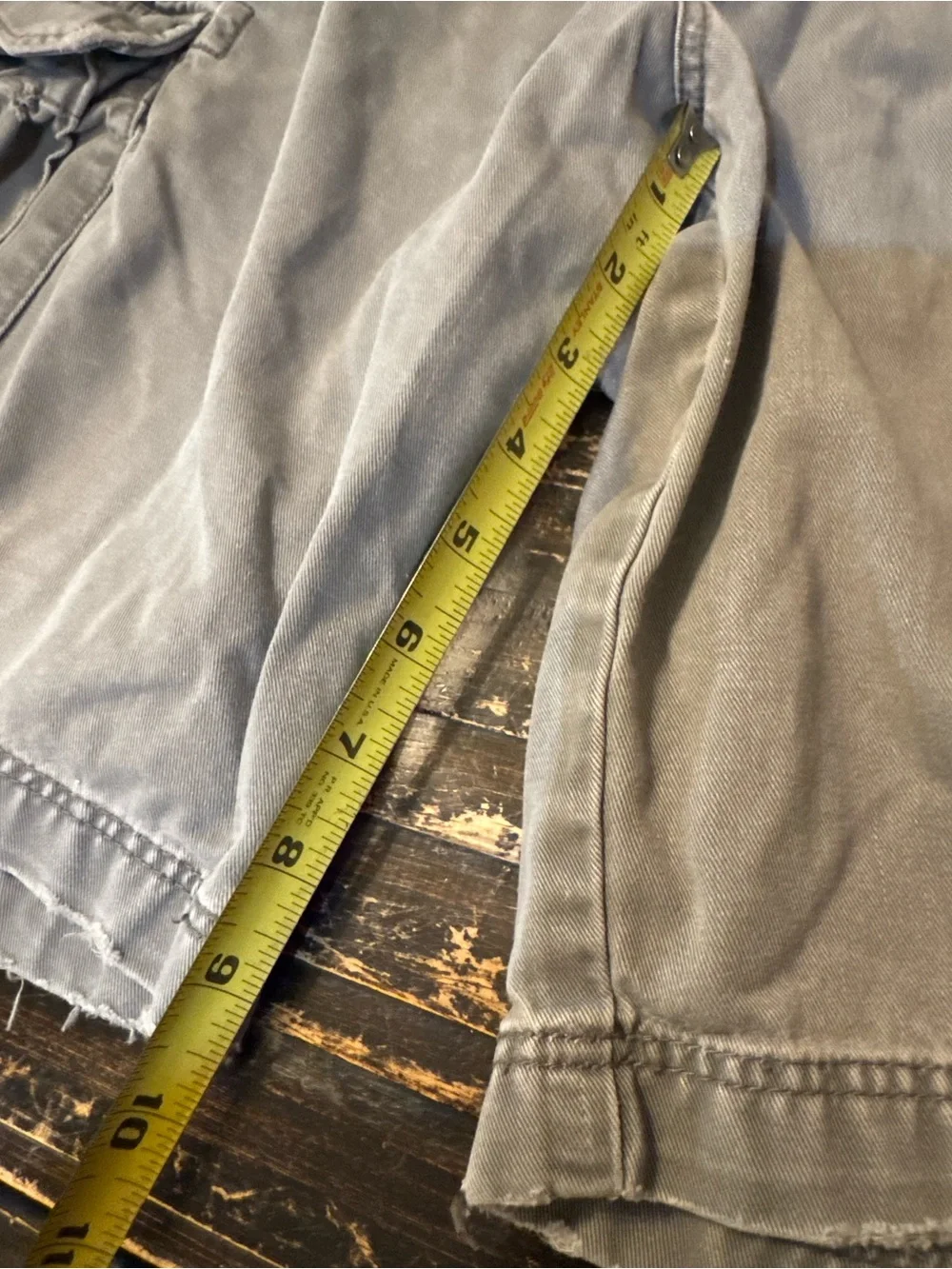 J. Crew Light Gray Cargo Shorts